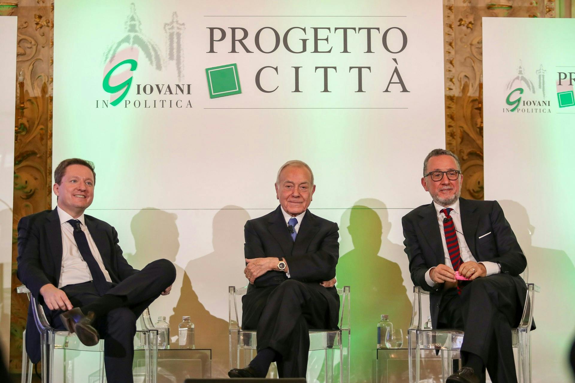 Andrea Ceccherini, Gianni Letta e Antonio Polito